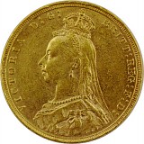 1 Livre anglaise Souverain Victoria Jubilé 7,32g d'or fin