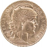 20 Francs français Marianne 5,81g d'or fin