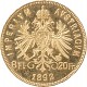 8 Florins autrichiennes 5,81g d'or fin