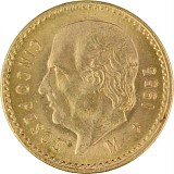 5 Pesos mexicain Hildago 3,75g d'or fin