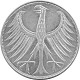 5 DM Monnaies Légales RDA 7g d'argent (1951 - 1974)