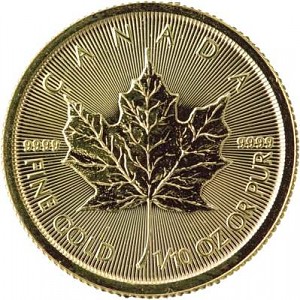 Maple Leaf 1/10oz d'or fin