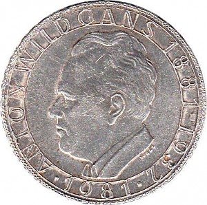 500 Schilling autrichiennes 15,36g d´argent (1980 - 1982)