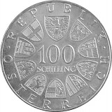 100 Schilling autrichiennes 15,36g d´argent (1974 - 1979)