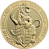 Queens Beasts Lion 1oz d‘or fin - 2016