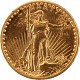 20 Dollar américaín Double Eagle Saint-Gaudens 30,48g d'or fin - deuxième choix