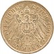 20 Mark allemand Wilhelm II Roi de Wuerttemberg 7,16g d'or fin