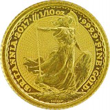 Britannia 1/10oz d'or fin