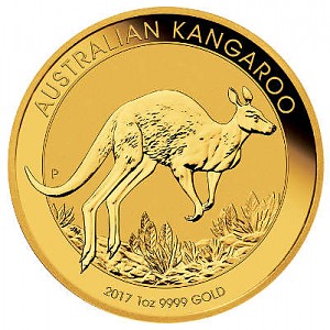 Australian Kangourou 1oz d'or fin - 2017