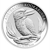 Kookaburra 1oz d'argent fin - deuxième choix