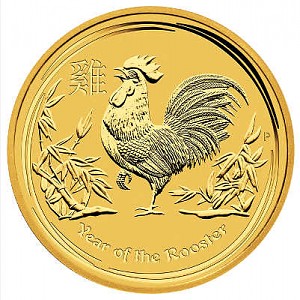 Lunar II Coq 1/2oz d'or - 2017 Lunar II Coq 1/2oz d'or - 2017