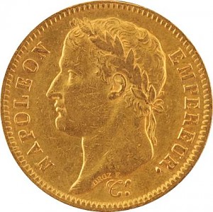 40 Francs français 11,6g d'or fin