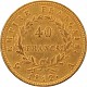 40 Francs français 11,6g d'or fin