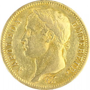 40 Francs français 11,6g d'or fin