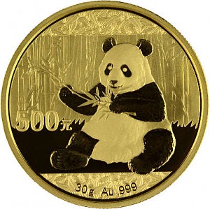Chine Panda 30g d'or fin - 2017