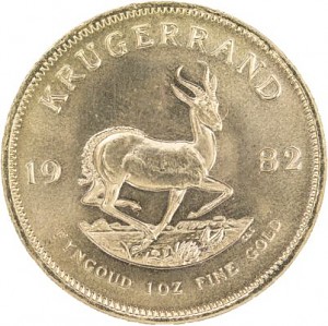 Krugerrand 1oz d'or fin - Deuxième Choix