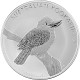 Kookaburra 1kg d'argent fin - 2010