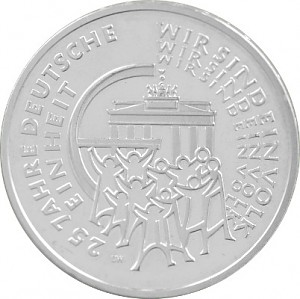 25 Euros Pièce Commémorative Allemagne 18g d'argent 2015