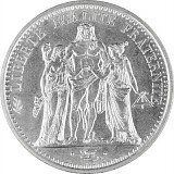 10 Franc Français 'Hercule' 22,5g d'argent (1964 - 1973)