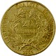 20 Francs français Ceres 5,81g d'or fin