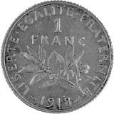 1 Franc Français 4,17g d'argent (1898 - 1920)