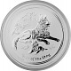 Lunar II Cien 2oz d'argent fin - 2018