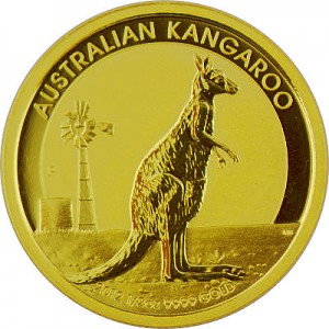 Australian Kangourou 1/2oz d'or fin - 2012