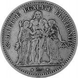 5 Franc Français 22,5g d'argent (1795 - 1889)