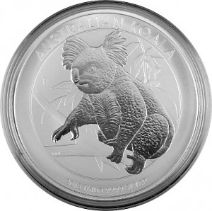 Koala 1kg d'argent fin - 2018