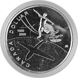 1 Dollar Canadien Célébrant Thayendanegea 23,28g d'Argent fin - 2009 Preuve