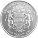 Springbok Africain du Gabon 1oz d'argent fin - 2017 - deuxième choix