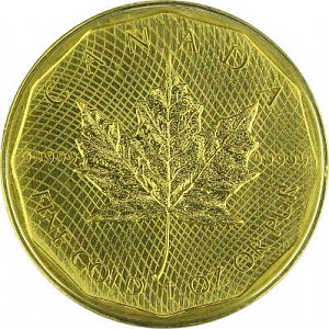 Maple Leaf 1oz d'or fin - Édition spéciale 2009