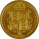 Demi-Souverain Victoria couronne 3,66g d'or fin
