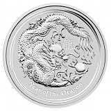 Lunar II Dragon 2oz d'argent fin - 2012