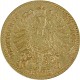 10 Mark allemand Karl Roi du Wurtemberg 3,58g d'or fin