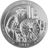America the Beautiful - Lowell National Historical Park 5oz d'argent fin - 2019
