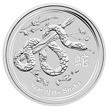 Lunar II Serpent 2oz d'argent fin - 2013