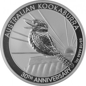 Kookaburra 1oz d'Argent - 2020