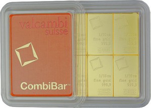 Lingot - CombiBar 1oz (10x 1/10oz) d'or fin