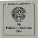 10 Rubel Ballerine Palladium 1/2oz de palladium 1990 diff.