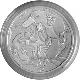 Capsules pour monnaies 41mm pour les pièces de monnaie 2oz d'argent Piedfort Koala + Crocodil 1 pièce