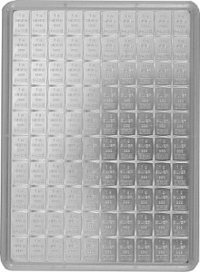 CombiCoin 100x1g d'argent fin