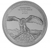 Congo Vie préhistorique - Archaeopteryx 1oz Silver 1oz d'argent fin - 2021