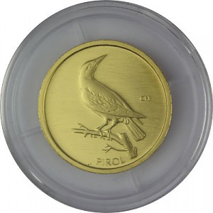 20 Euros d'or Oiseaux indigènes - Oriole 3,88g d'or fin - 2017