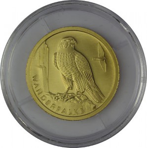 20 Euros d'or Oiseaux indigènes - Faucon pèlerin 3,88g d'or fin - 2019