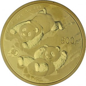 Chine Panda 30g d'or fin - 2022