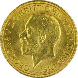 1 Livre anglaise Souverain George V 7,32g d'or fin