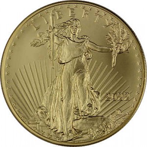 American Eagle 1oz d'or fin - 2022