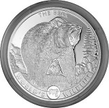Congo World's Wildlife - Ours 1oz d'argent fin - 2022