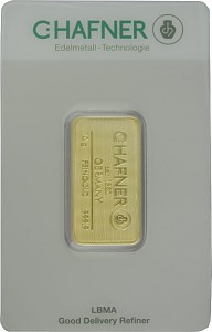 Lingot 10g d'or fin - C. Hafner Lingot 10g d'or fin - C. Hafner